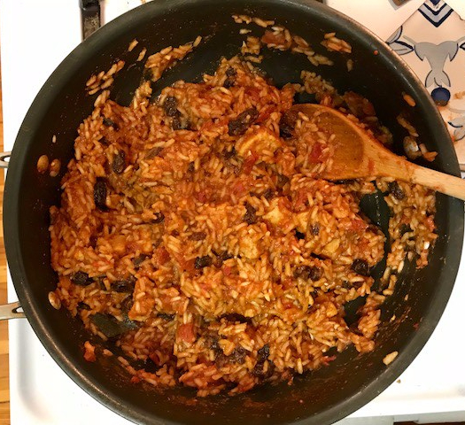 vegan chicken biryani